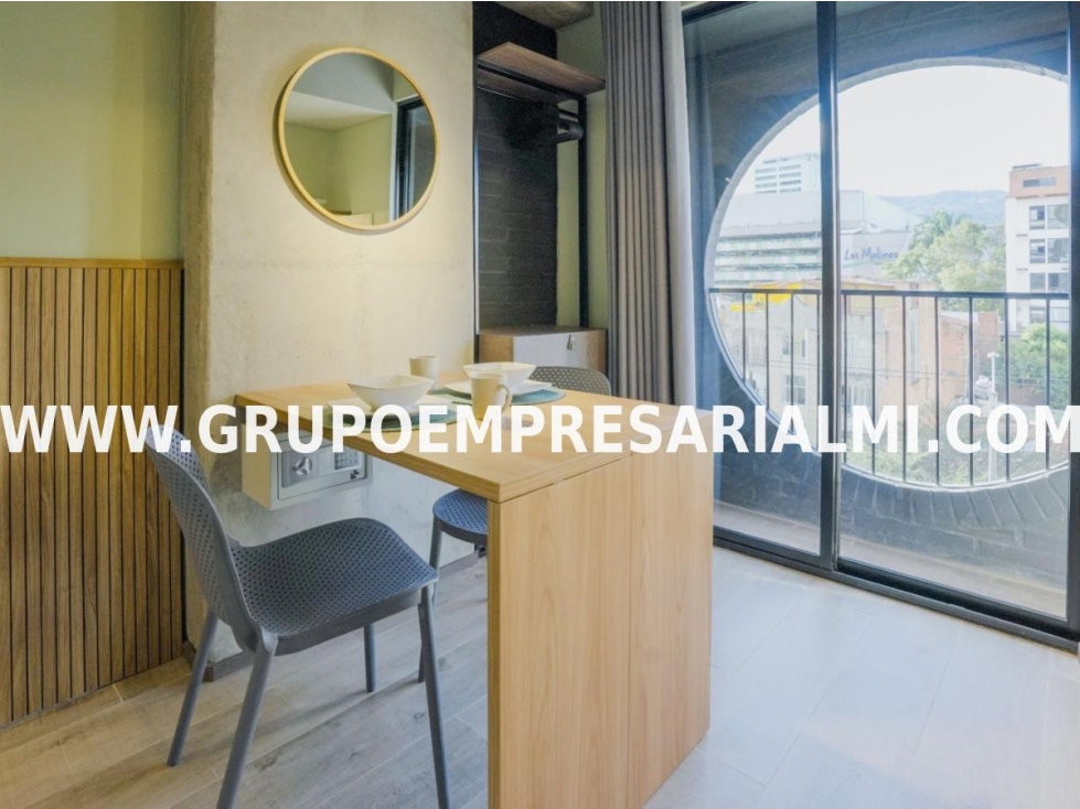 APARTAESTUDIO AMOBLADO EN ARRIENDO - SECTOR LOS ALPES COD: 33219 — foto 5