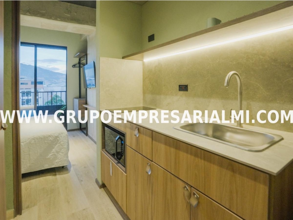 APARTAESTUDIO AMOBLADO EN ARRIENDO - SECTOR LOS ALPES COD: 33219 — foto 2