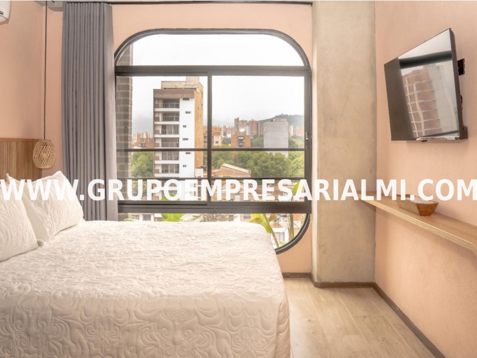 APARTAESTUDIO AMOBLADO EN ARRIENDO - SECTOR LOS ALPES COD: 33223 — foto 3