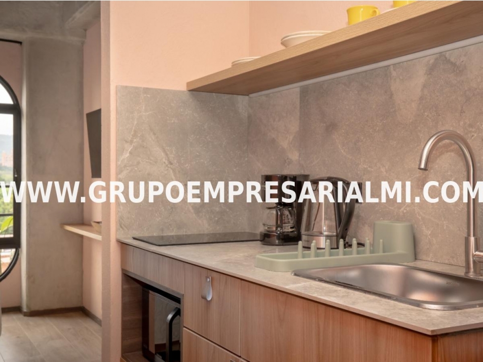 APARTAESTUDIO AMOBLADO EN ARRIENDO - SECTOR LOS ALPES COD: 33223 — foto 5