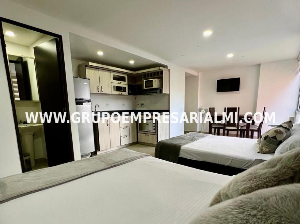 APARTAESTUDIO AMOBLADO EN ARRIENDO - SECTOR EL TESORO COD: 33583 — foto 4
