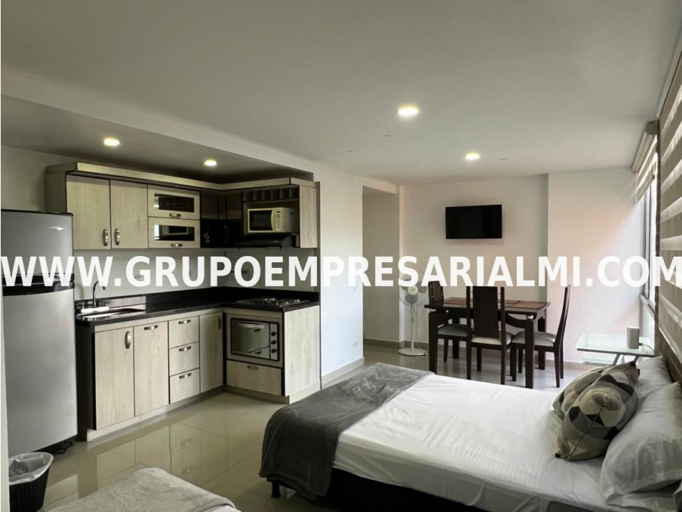 APARTAESTUDIO AMOBLADO EN ARRIENDO - SECTOR EL TESORO COD: 33583