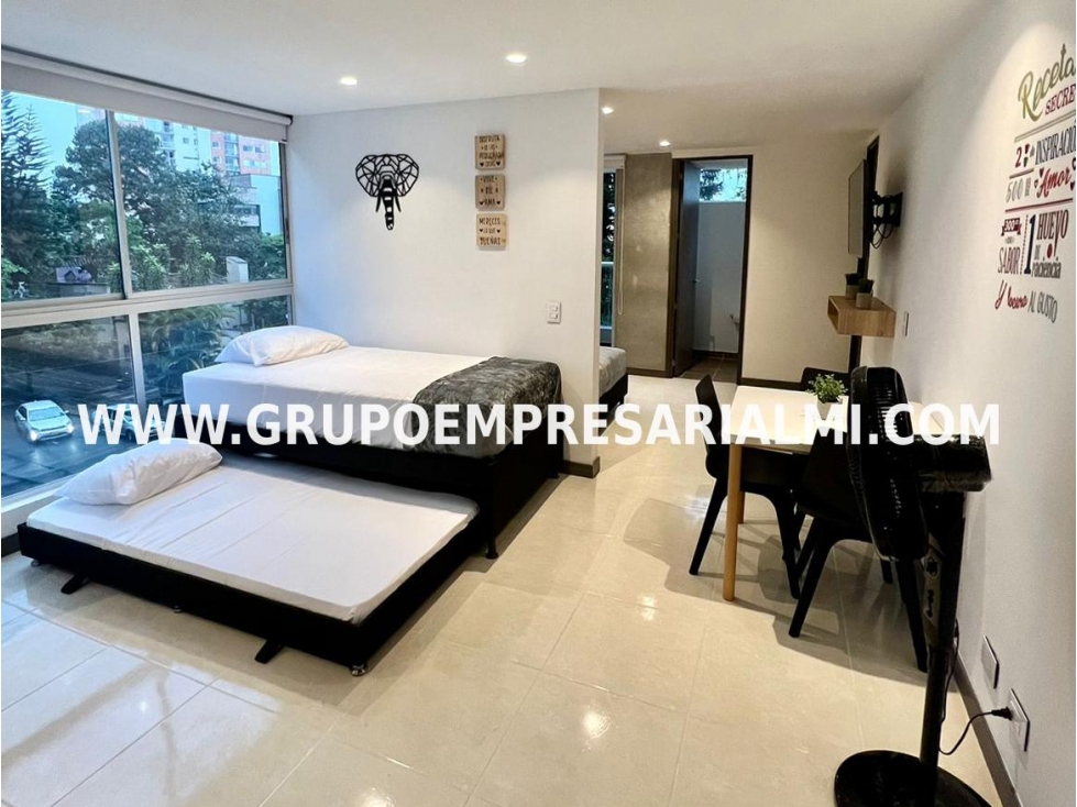 APARTAESTUDIO AMOBLADO EN ARRIENDO - SECTOR SANTA MARIA COD: 33585