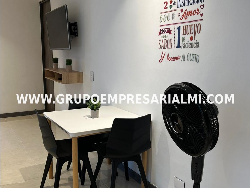 APARTAESTUDIO AMOBLADO EN ARRIENDO - SECTOR SANTA MARIA COD: 33585 — foto 3