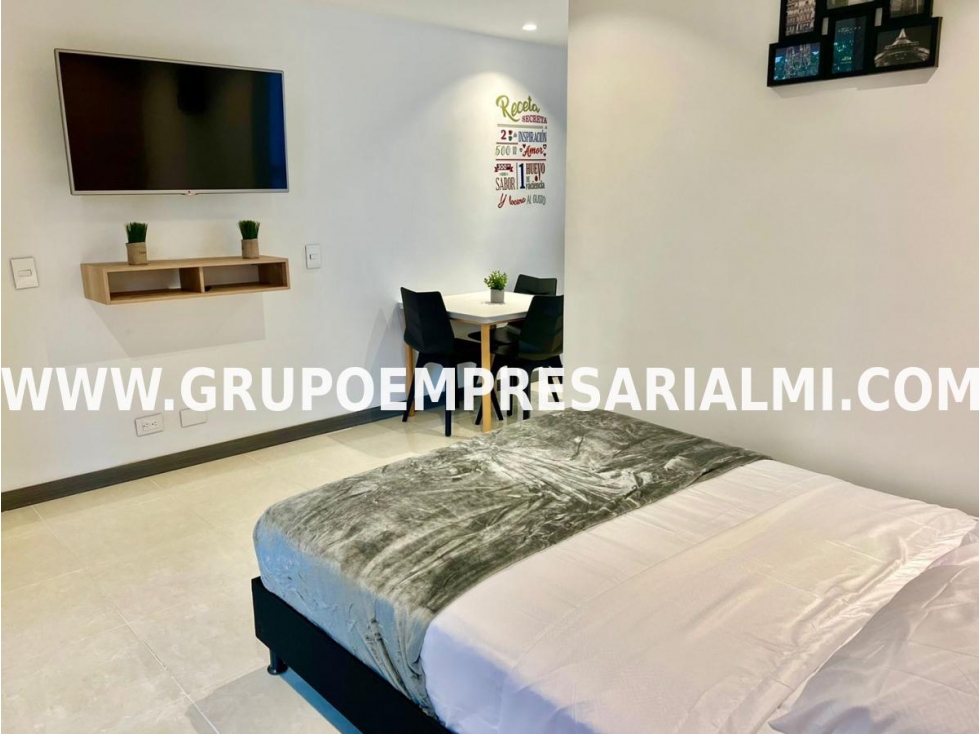 APARTAESTUDIO AMOBLADO EN ARRIENDO - SECTOR SANTA MARIA COD: 33585 — foto 4