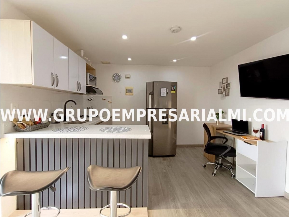 APARTAESTUDIO AMOBLADO EN ARRIENDO - SECTOR LA FRONTERA COD: 33968