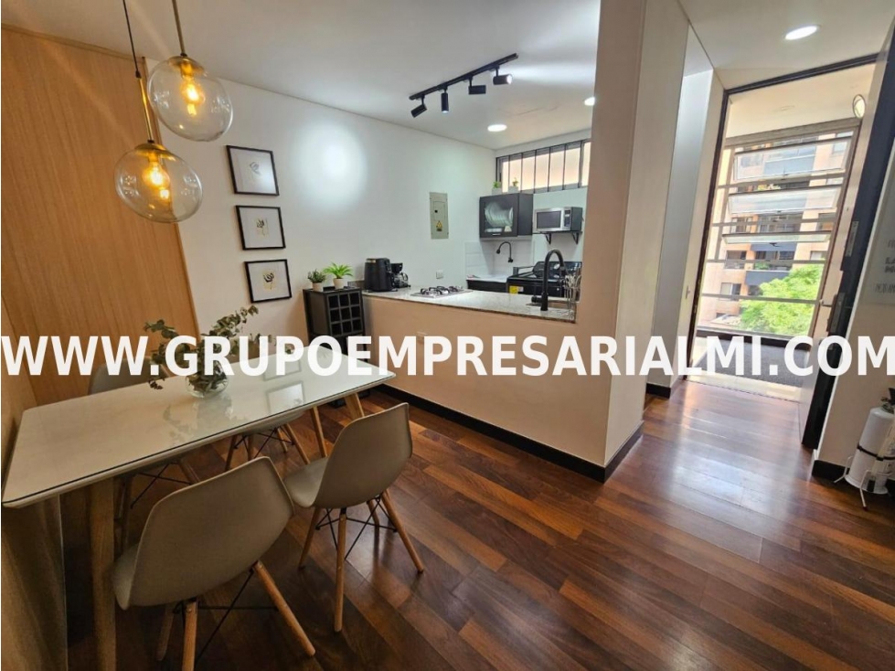APARTAESTUDIO AMOBLADO EN ARRIENDO - SECTOR EL POBLADO COD: 33983