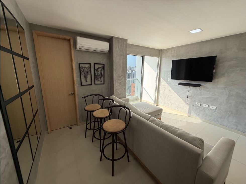 Apartamento amoblado en venta, sector San Vicente. — foto 4