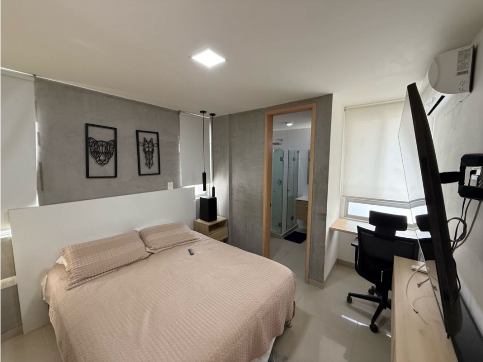 Apartamento amoblado en venta, sector San Vicente. — foto 6