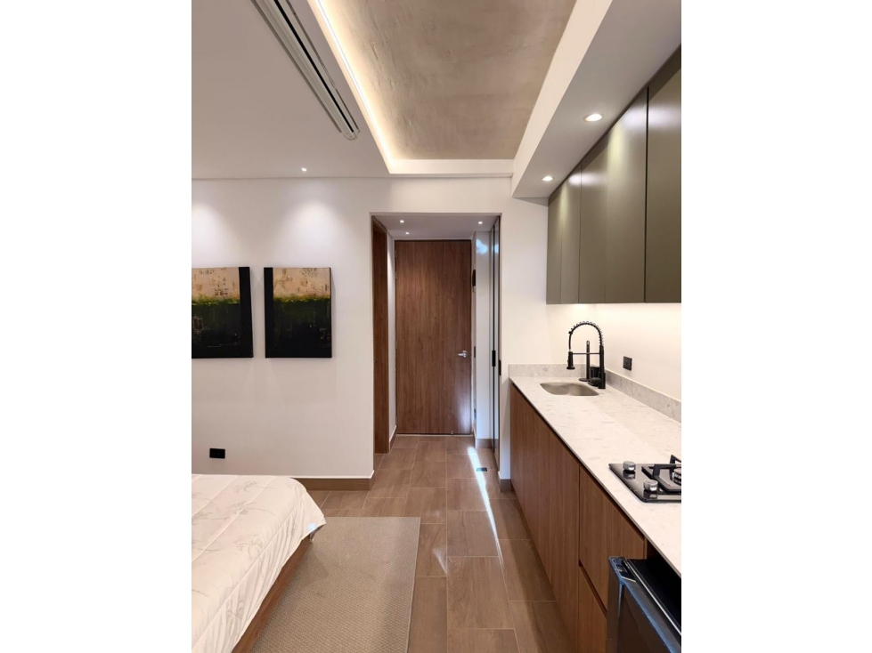 APARTAESTUDIO AMOBLADO EN VENTA VISTA EXTERNA (JP) — foto 3