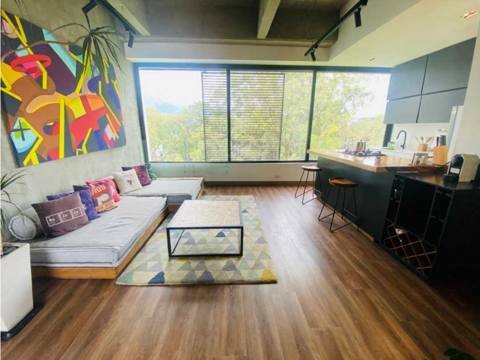 APARTAESTUDIO AMOBLADO PARA LA VENTA EN EL POBLADO SECTOR SAN LUCAS — foto 4
