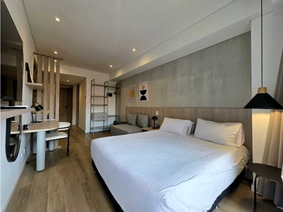 Apartaestudio tipo Loft amoblado para renta diaria en Laureles — foto 2