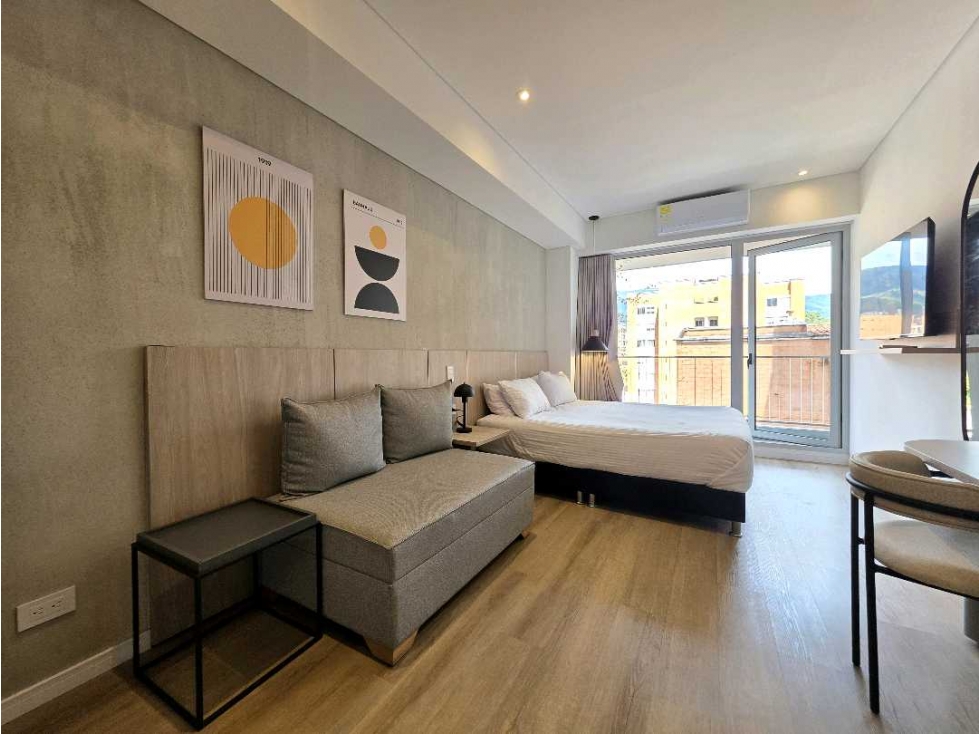 Apartaestudio tipo Loft amoblado para renta diaria en Laureles — foto 4