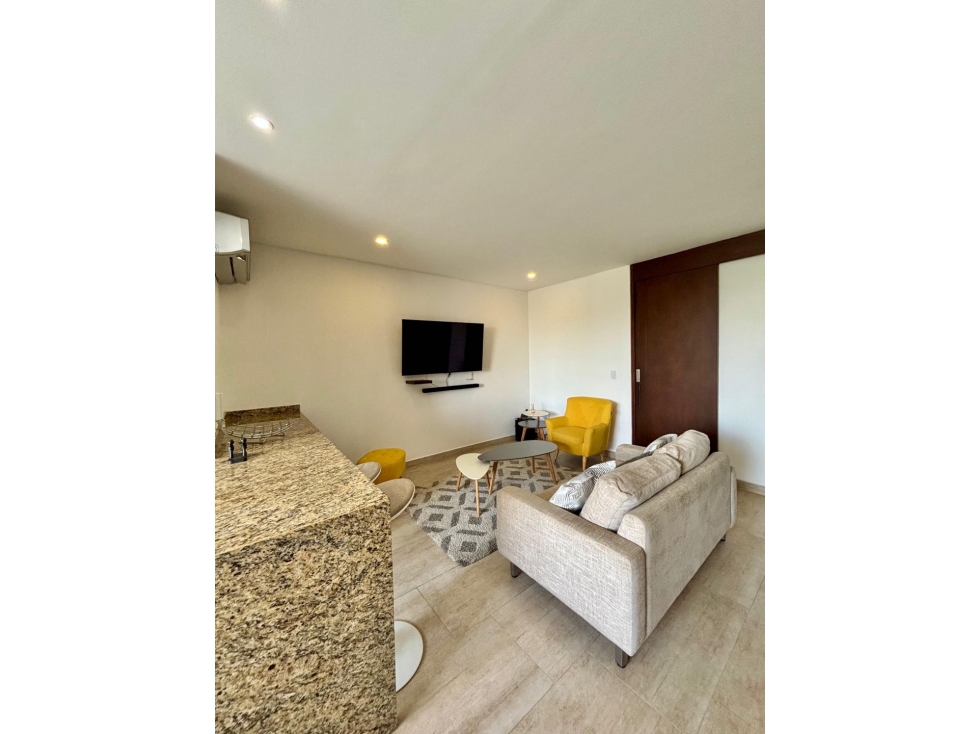 APARTAESTUDIO AMOBLADO TIPO LOFT EN ARRIENDO. ALTO PRADO — foto 5