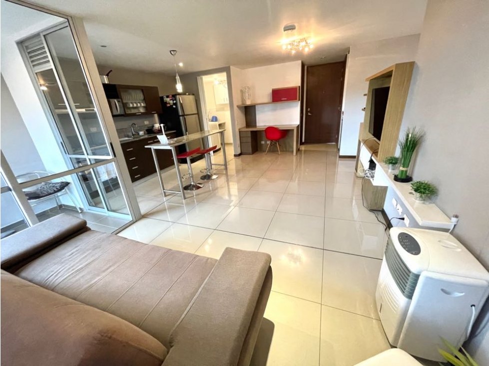 Apartaestudio amplió en unidad cerrada sector Santa Fe, poblado — foto 4