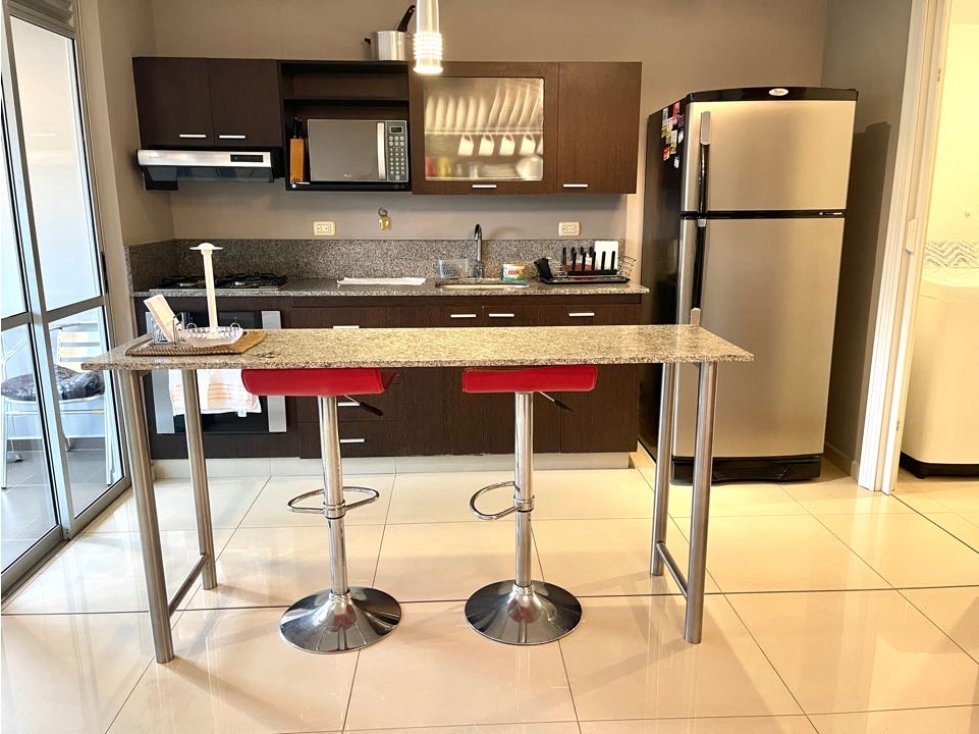 Apartaestudio amplió en unidad cerrada sector Santa Fe, poblado — foto 6