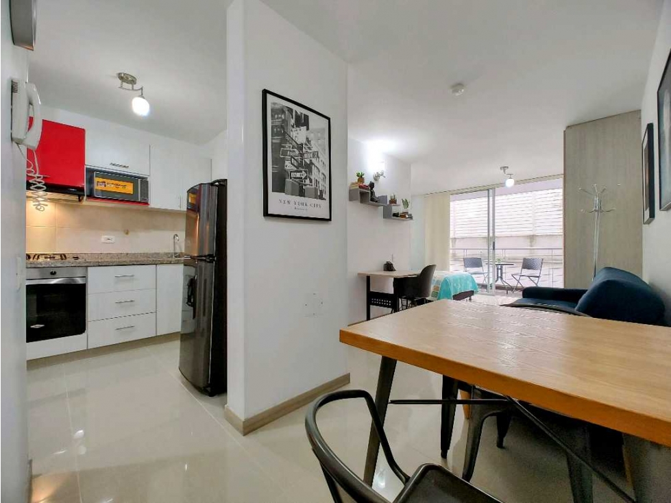 Apartaestudio en arrendamiento en edificio en El Gran Limonar, Cali — foto 3