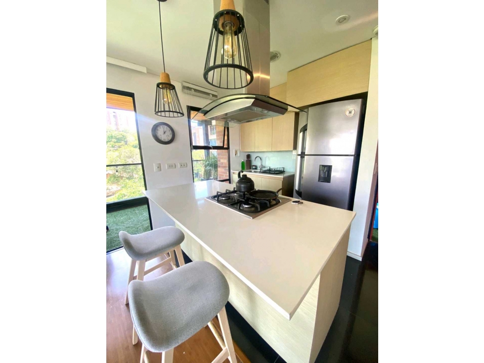 Apartaestudio en arriendo amoblado Las Brujas Envigado #8 — foto 4