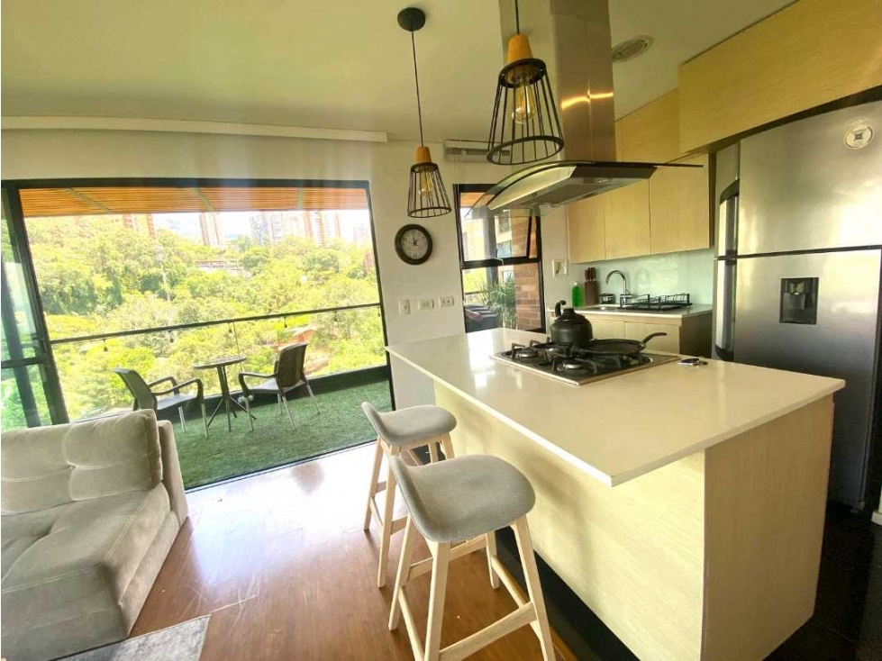 Apartaestudio en arriendo amoblado Las Brujas Envigado #8 — foto 5