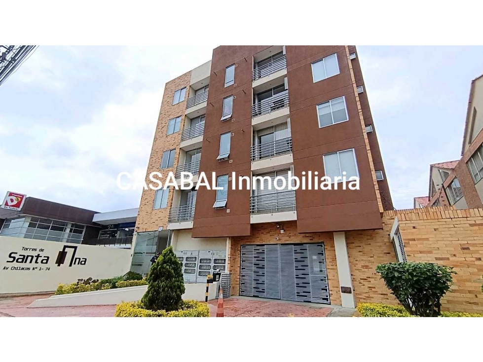 Apartaestudio en venta Torres de Santa Ana, Chía.
