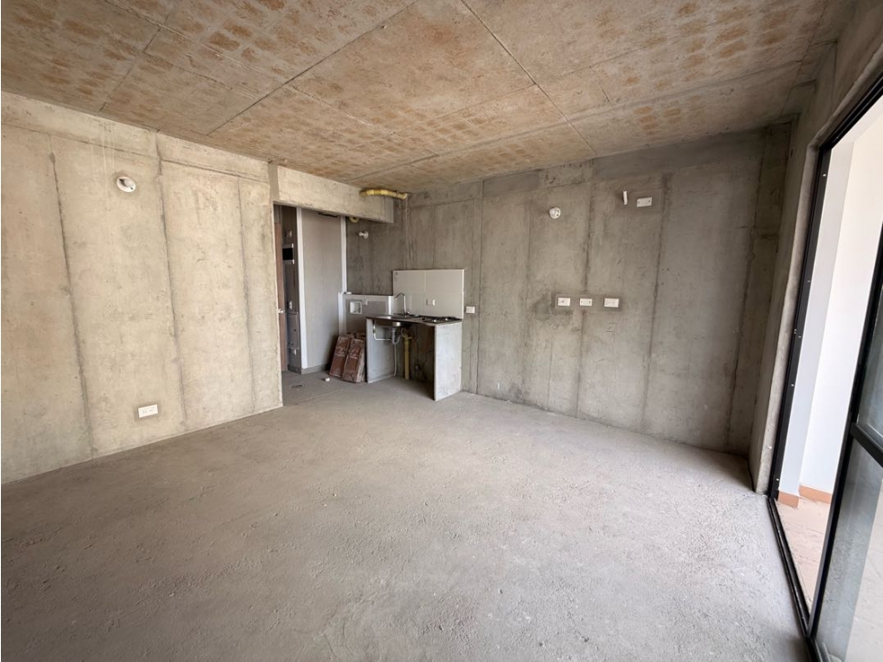 APARTAESTUDIO EN VENTA CHIPICHAPE LIVING CALI NORTE 30M2 OBRA GRIS — foto 2