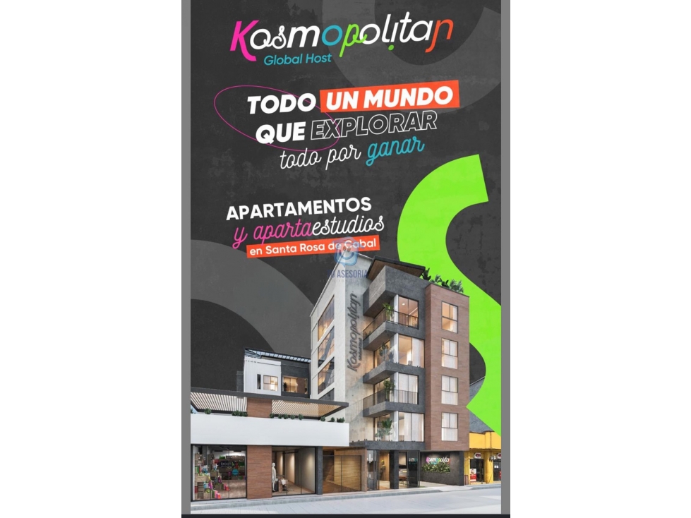 Apartaestudio en venta en Zona Centro-Santa Rosa de Cabal - 1