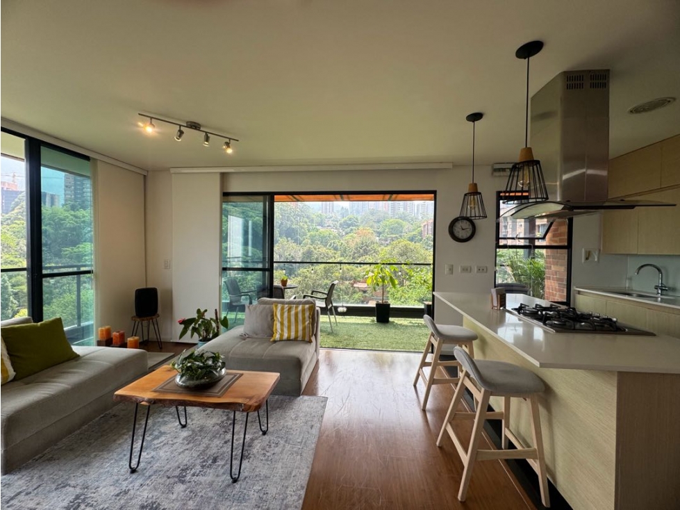 Apartaestudio en arriendo Envigado Loma Las Brujas sin muebles — foto 3