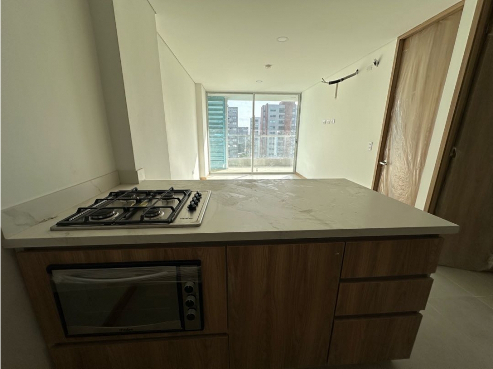 APARTAESTUDIO EN VENTA LUXURY PISO ALTO PORTAL GENOVÉS — foto 2