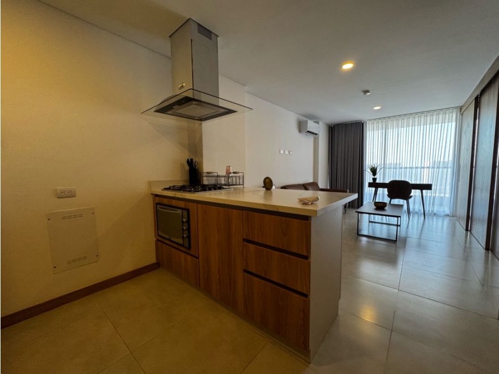 APARTAESTUDIO AMOBLADO LUXURY DE OPORTUNIDAD PORTAL DE GENOVES