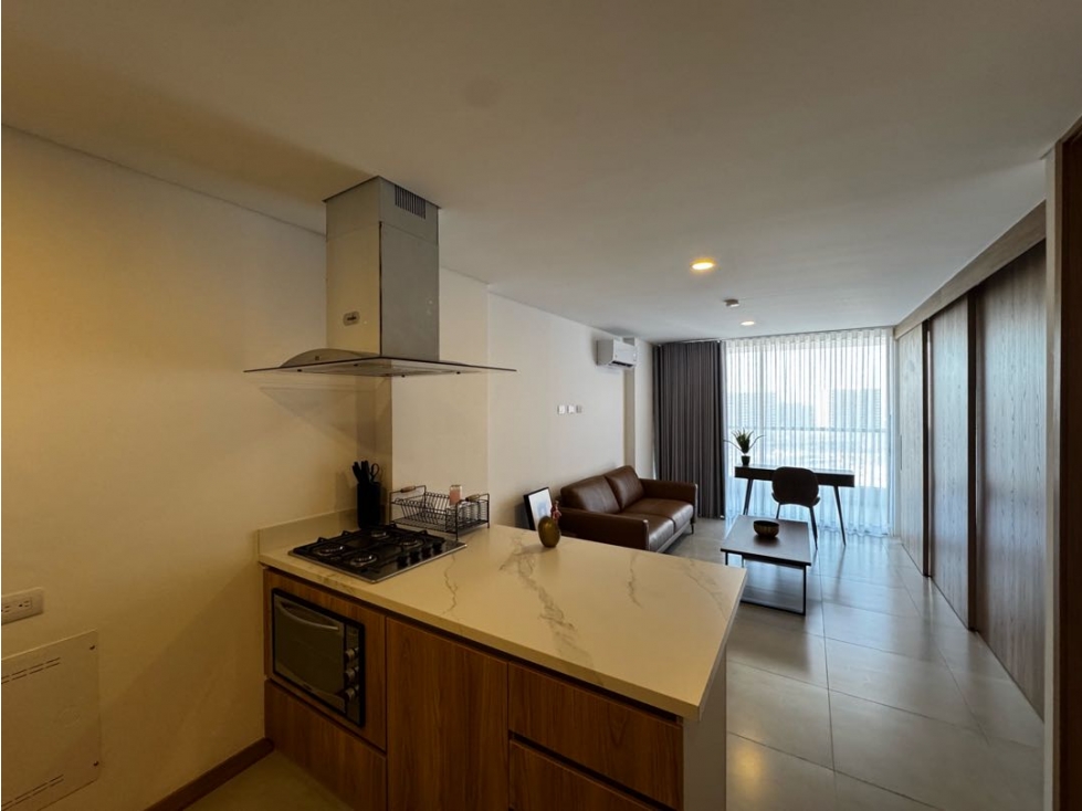 APARTAESTUDIO AMOBLADO LUXURY DE OPORTUNIDAD PORTAL DE GENOVES — foto 4
