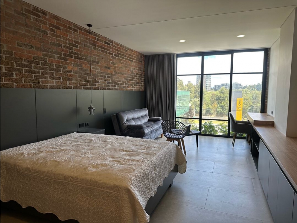 Apartaestudio en Arriendo Amoblado en Alto de las Palmas — foto 2