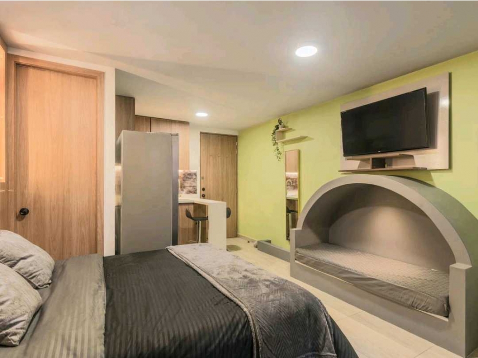 APARTAESTUDIO TIPO LOFT PARA LA VENTA EN BELÉN ROSALES — foto 4