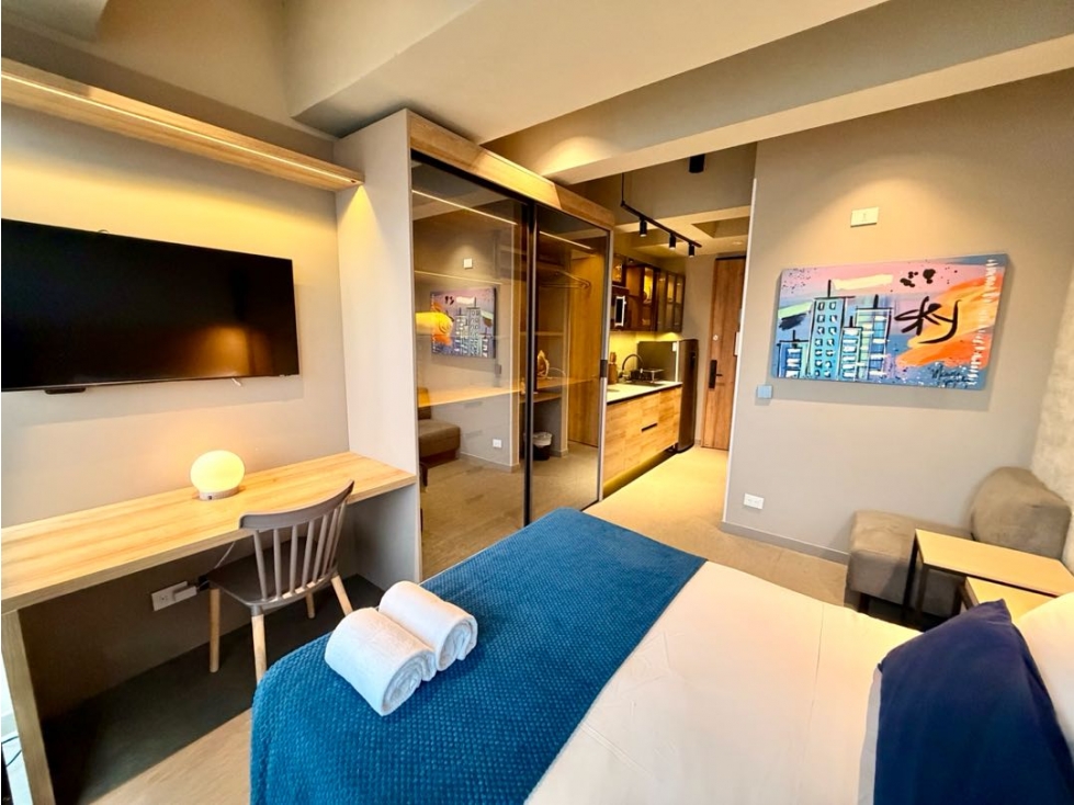 Apartaestudio Unique Mine Amoblado en Venta — foto 2