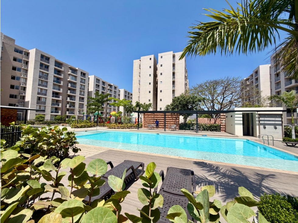 Apartamento 1er piso en arriendo conj residencial Torres del parque