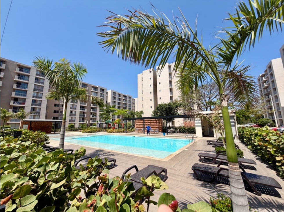 Apartamento 1er piso en arriendo conj residencial Torres del parque — foto 2