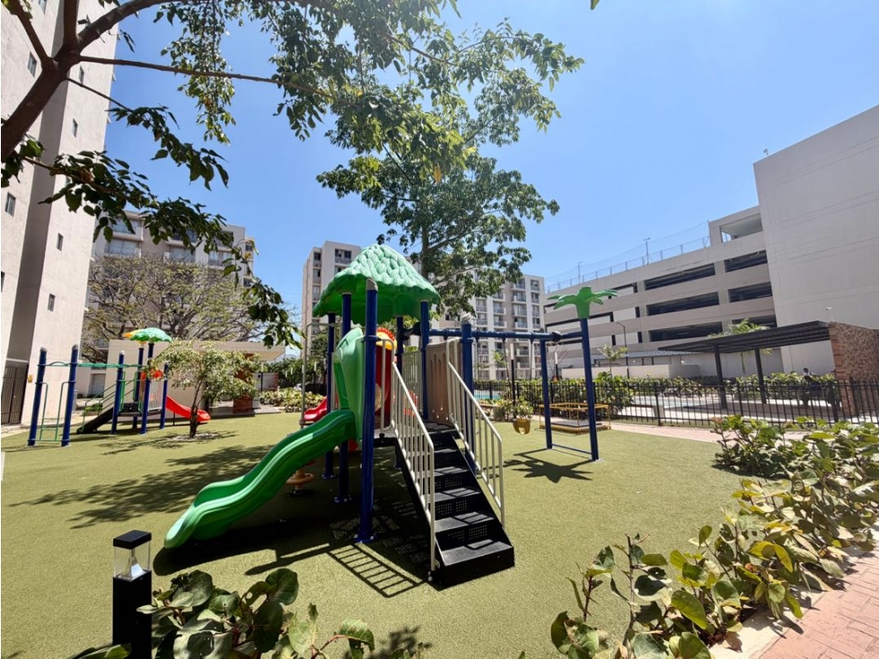 Apartamento 1er piso en arriendo conj residencial Torres del parque — foto 4