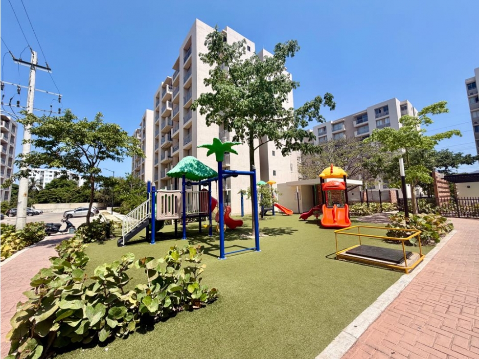 Apartamento 1er piso en arriendo conj residencial Torres del parque — foto 5