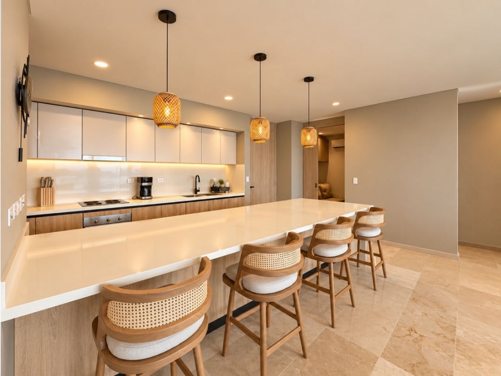 Apartamento 2 ALCOBAS + ESTUDIO Meraki Residences CARTAGENA — foto 3
