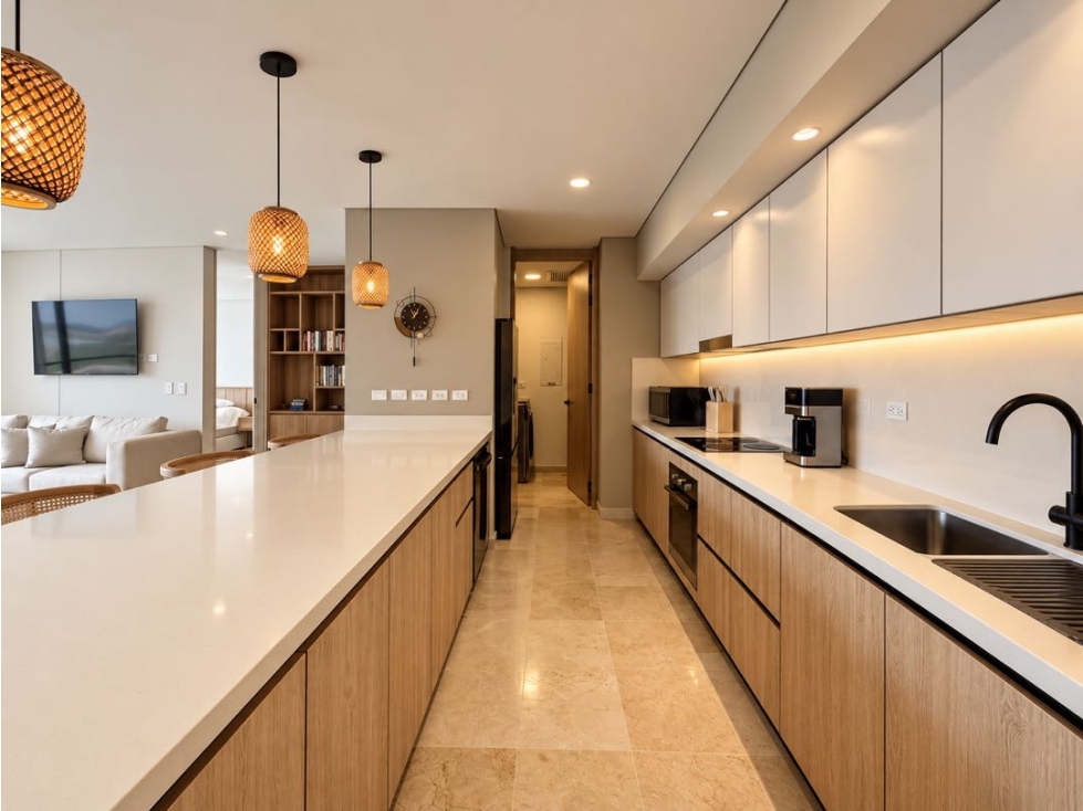 Apartamento 2 ALCOBAS + ESTUDIO Meraki Residences CARTAGENA — foto 4