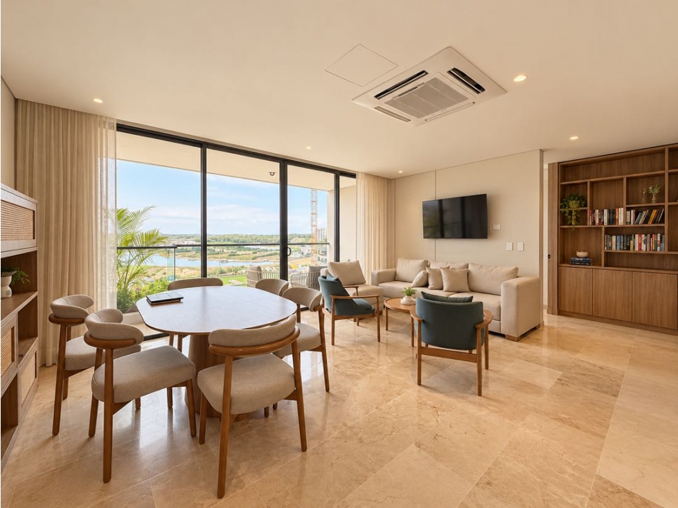 Apartamento 2 ALCOBAS + ESTUDIO Meraki Residences CARTAGENA — foto 2