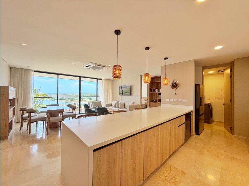 Apartamento 2 ALCOBAS + ESTUDIO Meraki Residences CARTAGENA