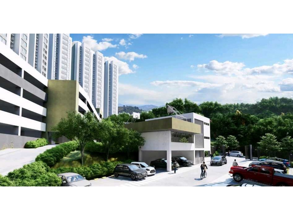 Apartamento 2 alcobas Conjunto Cerrado La Sultana Manizales — foto 4