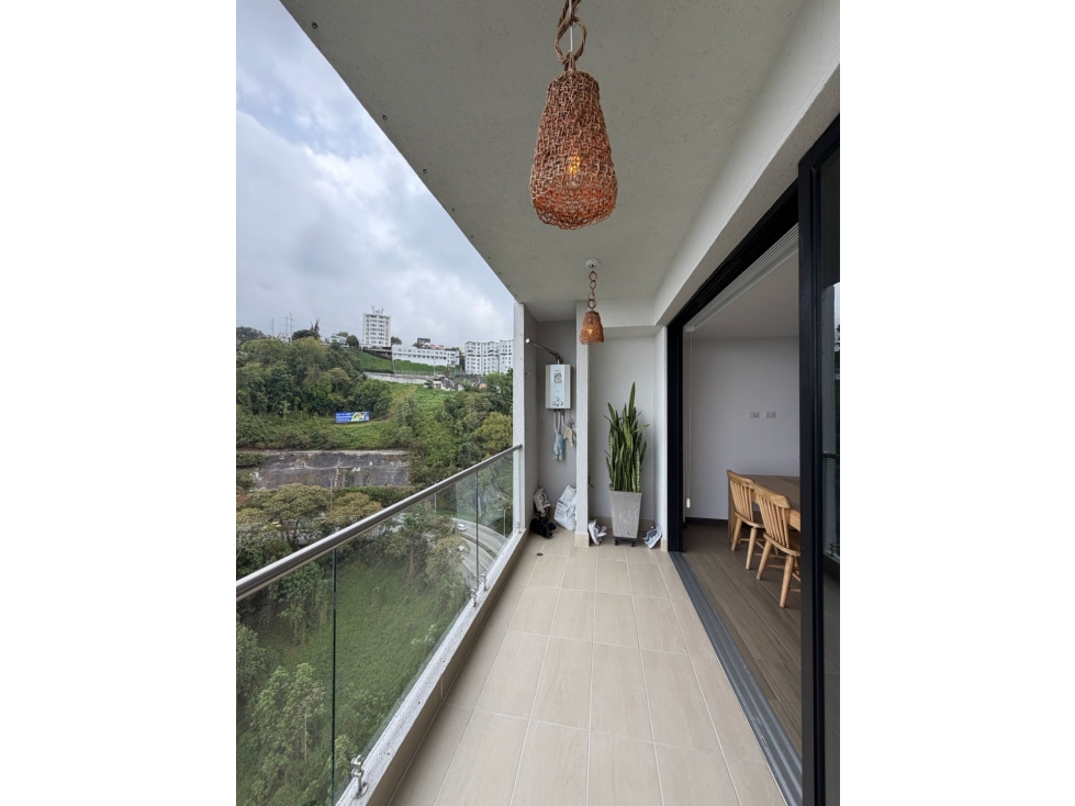 Apartamento 2 alcobas y estudio Conjunto Cerrado El Trébol Manizales — foto 5