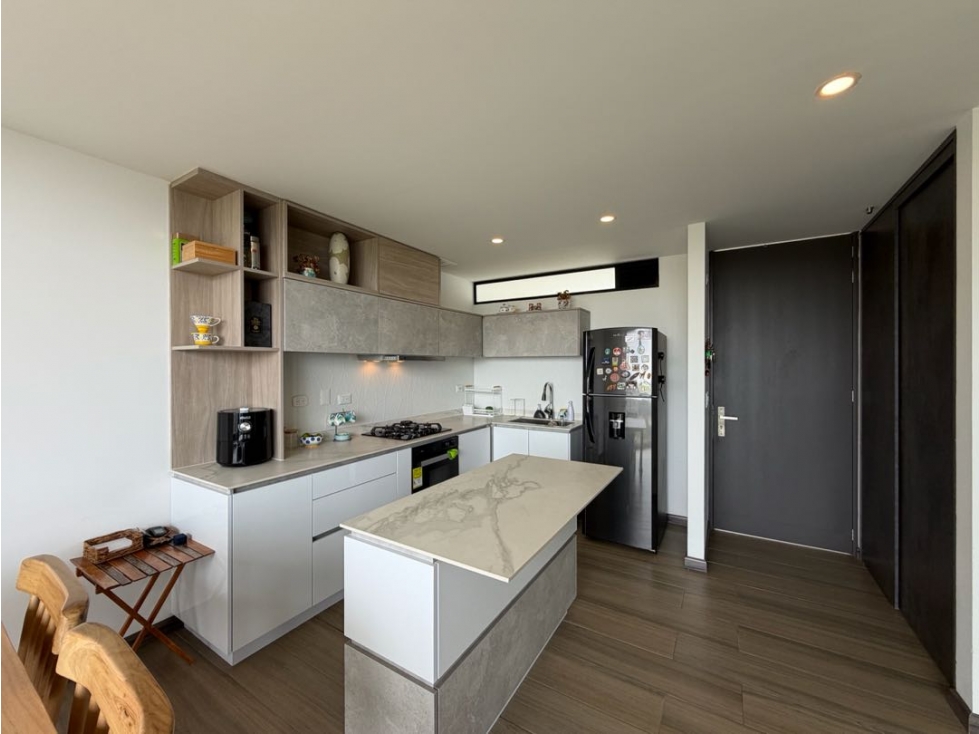 Apartamento 2 alcobas y estudio Conjunto Cerrado El Trébol Manizales — foto 6