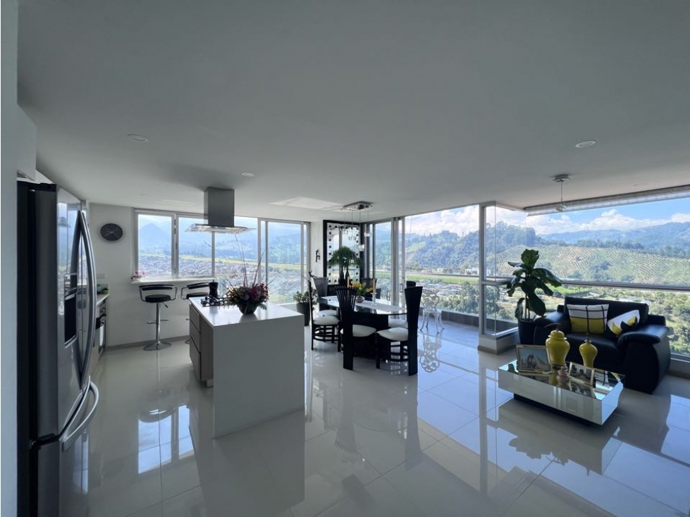 Apartamento 3 alcobas Bosque Popular Manizales