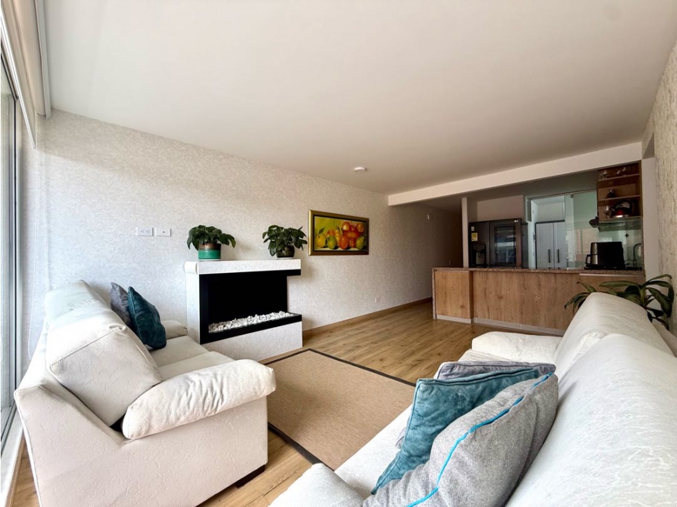 Apartamento 82 m2 Preciosa Vista Balcón Milla de ORO Cajica Venta — foto 2