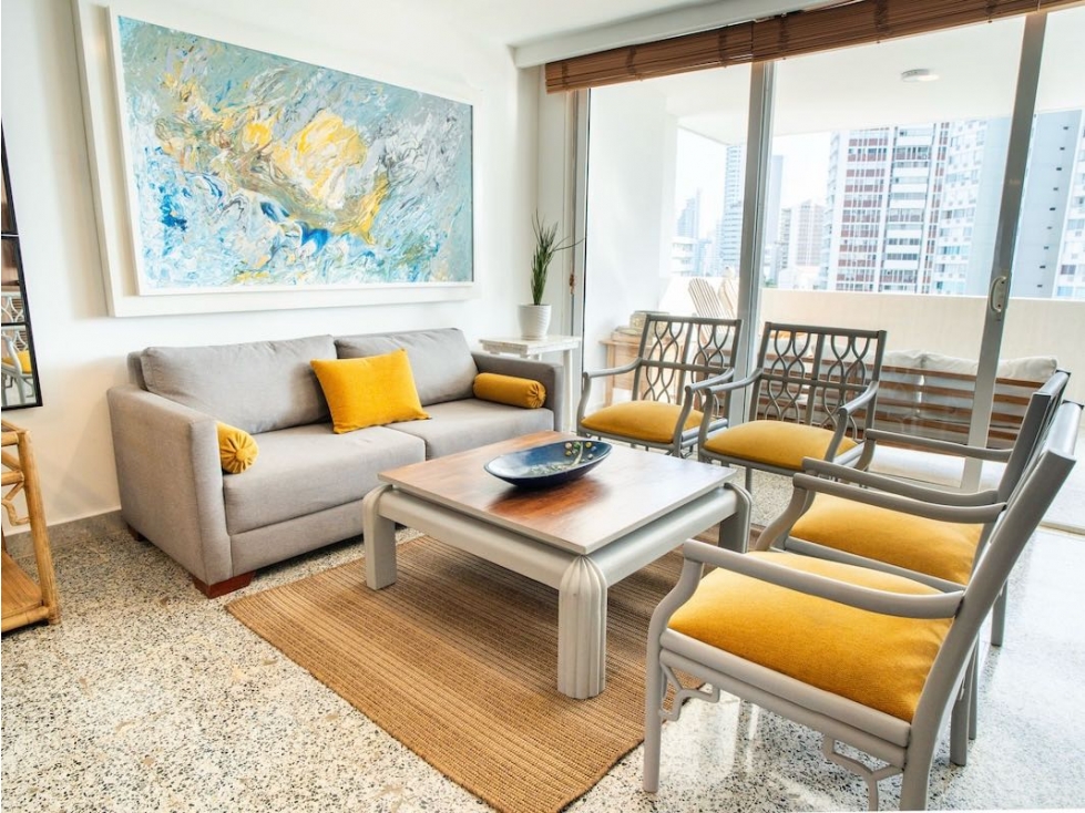 APARTAMENTO AIRBNB EN VENTA LAGUITO EDIFICIO CALAMARI CARTAGENA — foto 2