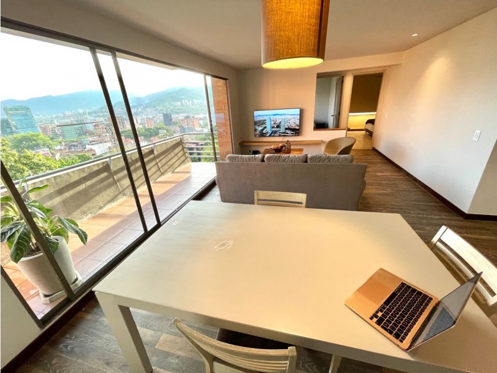 Apartamento amoblado 2 habitaciones poblado Lalinde moderno — foto 4