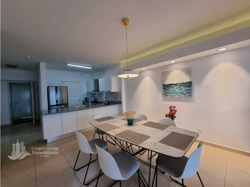 VENTA APARTAMENTO AVE BALBOA PH WATERS AMOBLADO 2 REC 123MTS2 RTC — foto 3