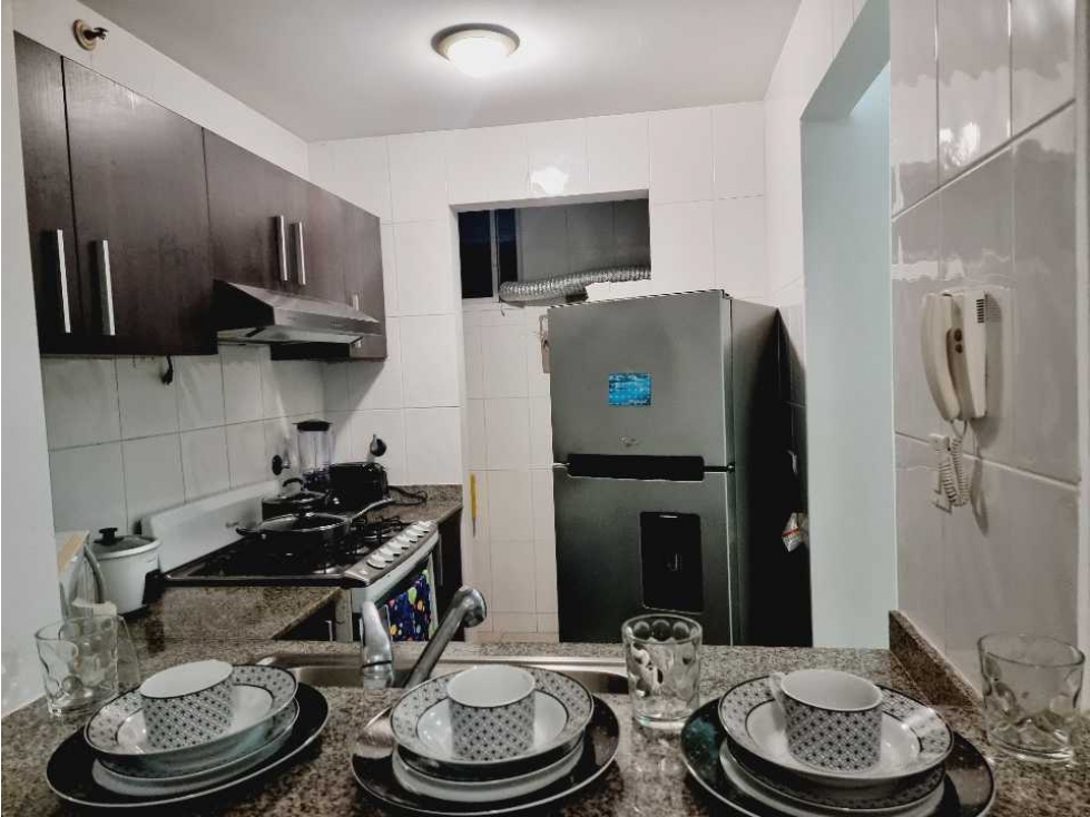 APARTAMENTO AMOBLADO 2 REC MODERNO PLAZA EDISON EL MARE — foto 5